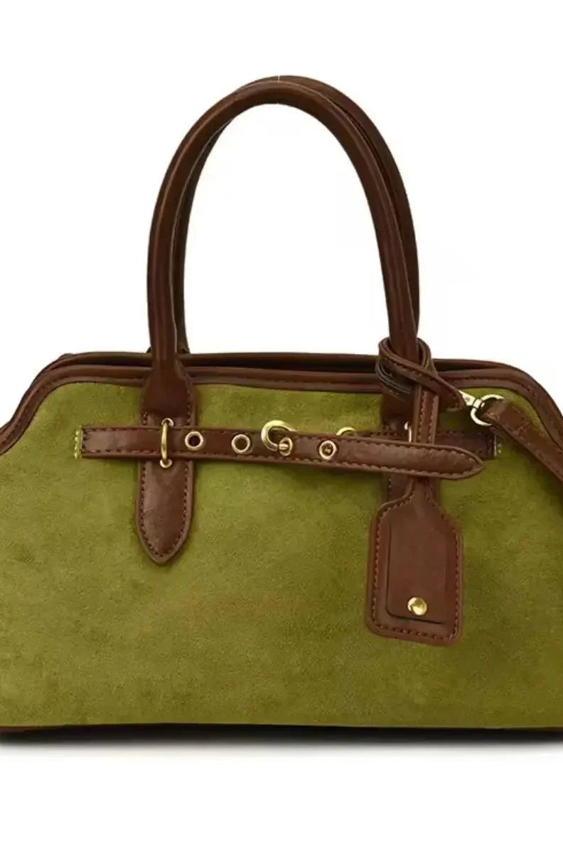 Wildledertasche "Milano Classic Bag"